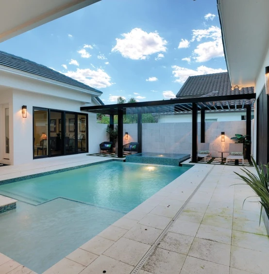Piscina exterior PGT EV ABD HeritageGreen 1: 5470 SGD