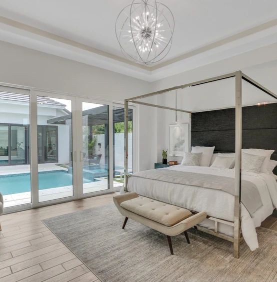PGT EV ABD HeritageGreen, dormitorio con piscina, interior, 5470 SGD